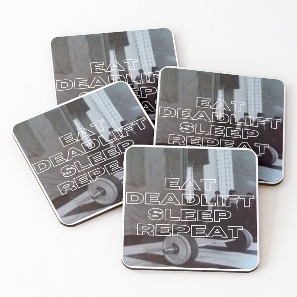 Item preview, Eat Deadlift Sleep Repeat designed and sold by CalledEclectic.