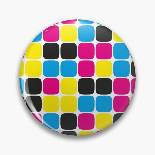 Item preview, Squircle Pattern (CMYK) designed and sold by John Uttley.