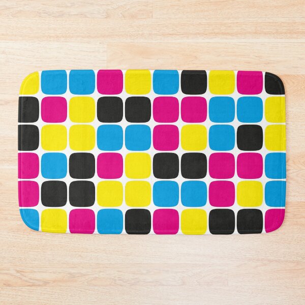 Item preview, Squircle Pattern (CMYK) designed and sold by John Uttley.