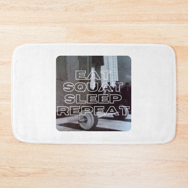 Item preview, Eat Squat Sleep Repeat designed and sold by CalledEclectic.