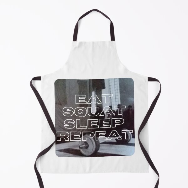 Item preview, Eat Squat Sleep Repeat designed and sold by CalledEclectic.