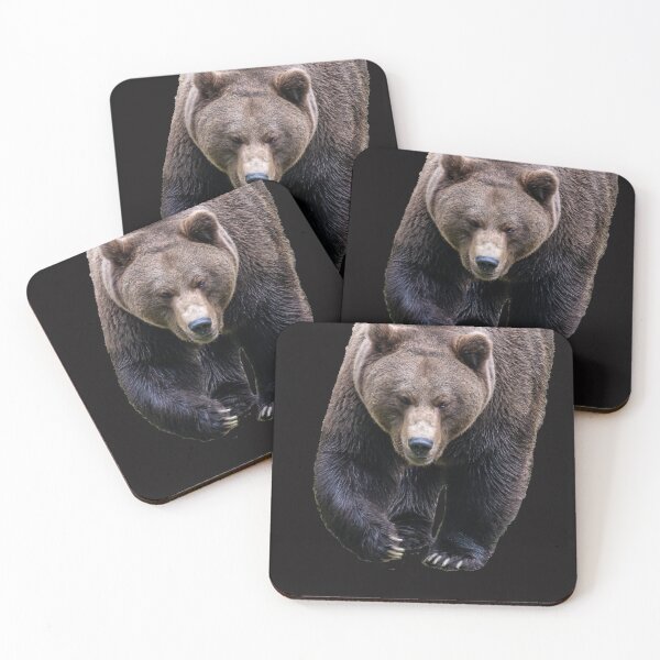 Item preview, Brown bear in attack mode designed and sold by Ingo Gerlach.
