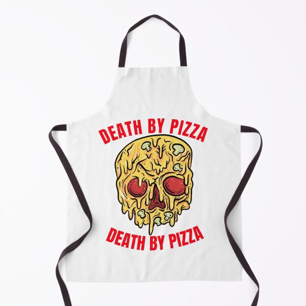 Item preview, Death By Pizza. Aesthetic Funny Pizza Lover designed and sold by BitcoinBros.
