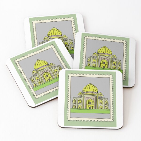 Item preview, Retro Stamp-sized Temple designed and sold by flofin.