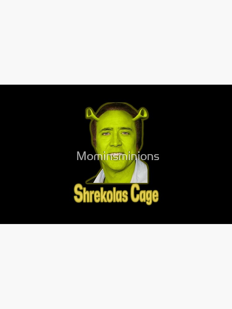 Shrek And Nicolas Cage Face Mugs