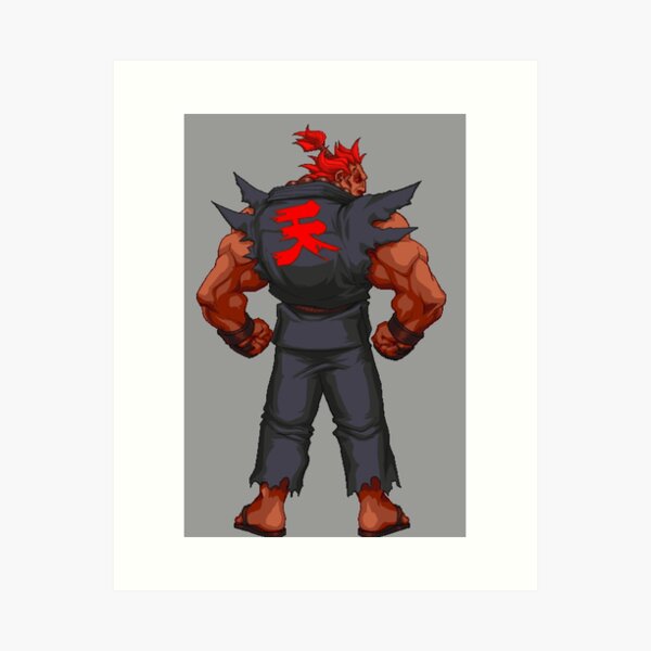 Akuma - Super Puzzle Fighter 2 - Street Fighter - Posters and Art Prints