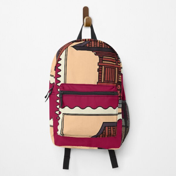 Item preview, Retro Stamp-sized Temple designed and sold by flofin.