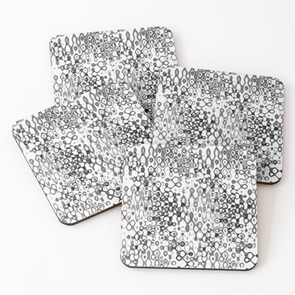 Item preview, White and Black Modern Abstract Design designed and sold by DFLC Prints.