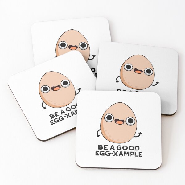 Item preview, Be A Good Egg-xample Funny Egg Puns  designed and sold by punnybone.
