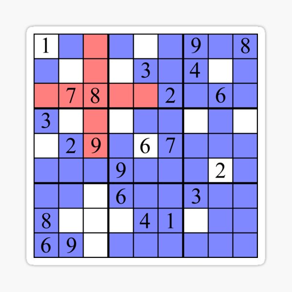 Item preview, Sudoku (Australia) designed and sold by Samboid.