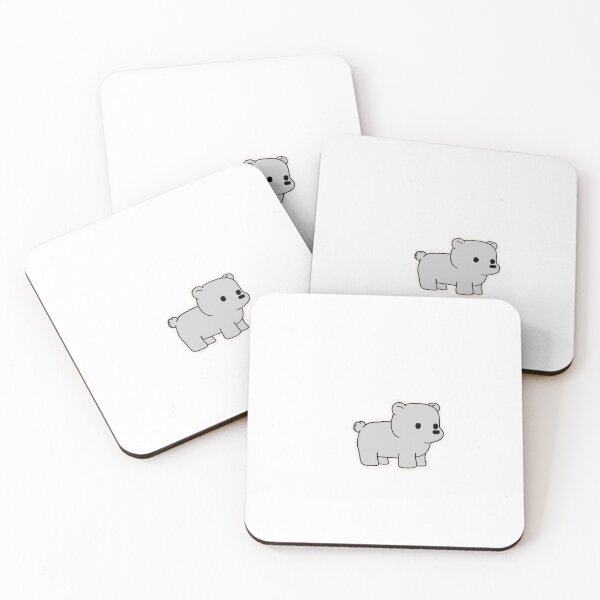 Item preview, Polar Bear Sticker designed and sold by charlieg-prints.