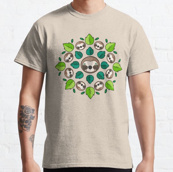 Mandala Sloth Classic T-Shirt
