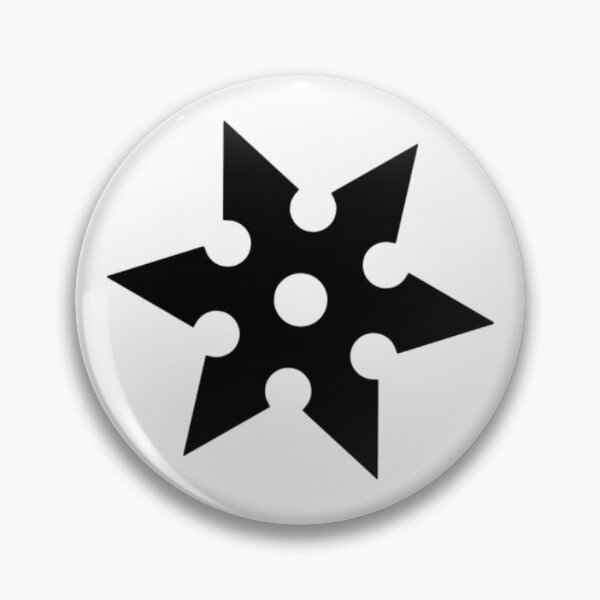 Item preview, Shuriken Pattern (Black, White Background) designed and sold by Pendy777.