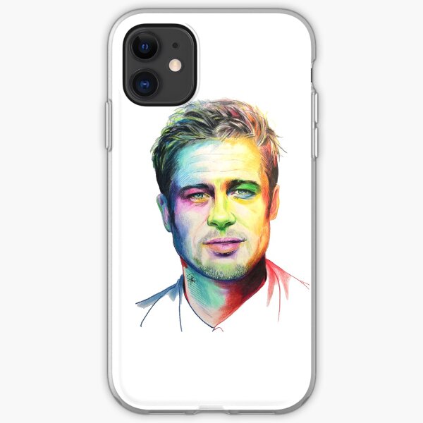 Pop Pitt iPhone Soft Case