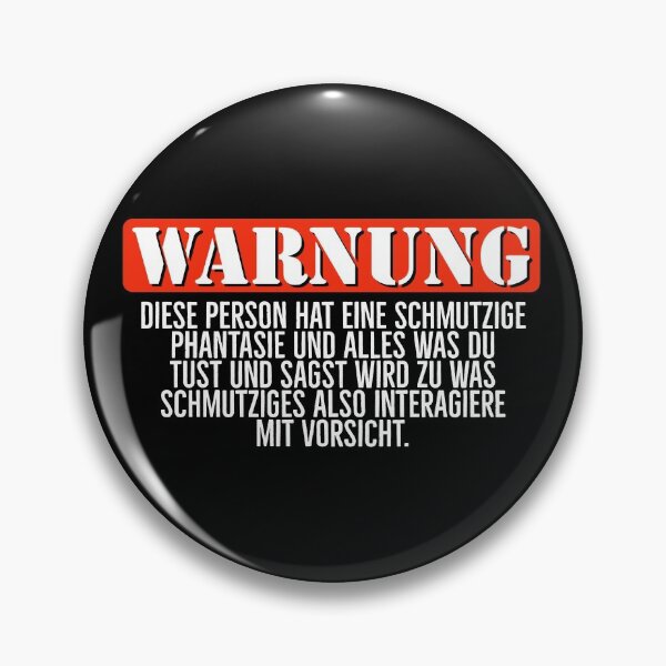 Item preview, Warning: Dirty Minded [in German] designed and sold by sleepymatching.