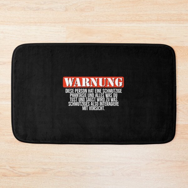 Item preview, Warning: Dirty Minded [in German] designed and sold by sleepymatching.