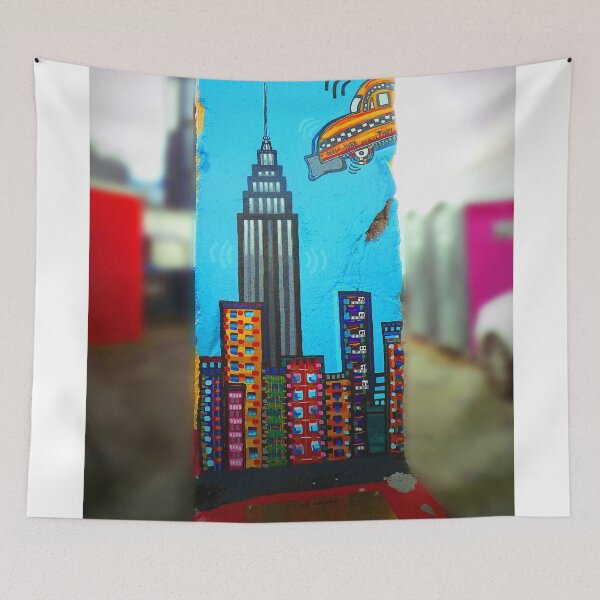 Item preview, Artwork Street Art Berlin Wall Germany designed and sold by AndyEvansPhotos.