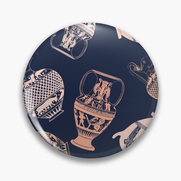 Item preview, Ancient Greece Artefacts - Mediterranean Pattern  designed and sold by WildBerryArt.
