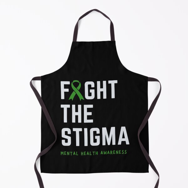 Item preview, Fight the stigma | In May We Wear Green Mental Health Awareness designed and sold by Mixture-DESIGN.
