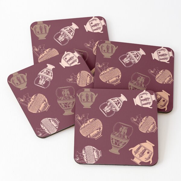 Item preview, Ancient Greece Artefacts - Mediterranean Pattern  designed and sold by WildBerryArt.