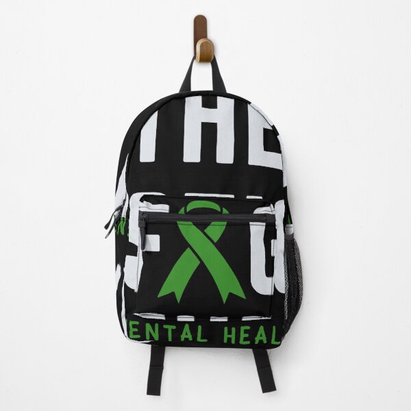 Item preview, Fight the stigma | In May We Wear Green Mental Health Awareness designed and sold by Mixture-DESIGN.