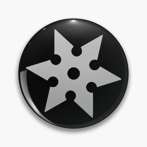 Item preview, Shuriken Pattern (Silver, Black Background) designed and sold by Pendy777.