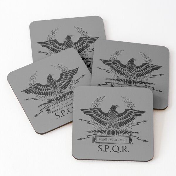 Item preview, Roman Standard - Rome - S.P.Q.R. - Roman Empire - Black 3 designed and sold by createdezign.