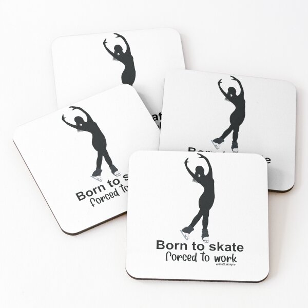 Item preview, Born to skate, forced to work designed and sold by evangelineonice.