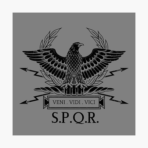 Roman Standard - Rome - SPQR - Roman Empire - Red