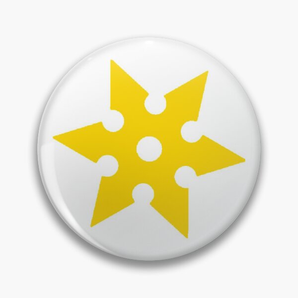 Item preview, Shuriken Pattern (Gold, White Background) designed and sold by Pendy777.