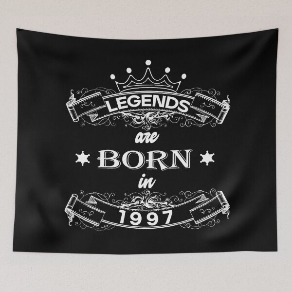 Item preview, Legends are born in 1997 designed and sold by Ashu-Tyagi.