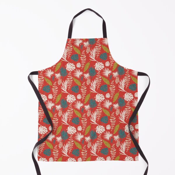 Item preview, Moody Tropical Flora Firebrick designed and sold by susycosta.
