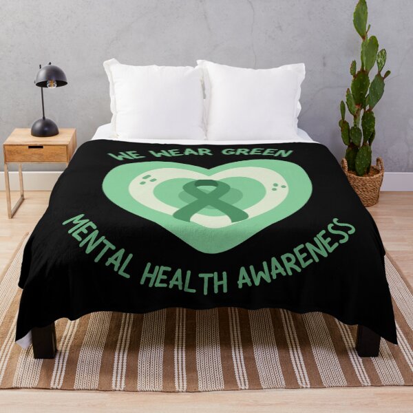 Item preview, In May We Wear Green Mental Health Awareness designed and sold by Mixture-DESIGN.