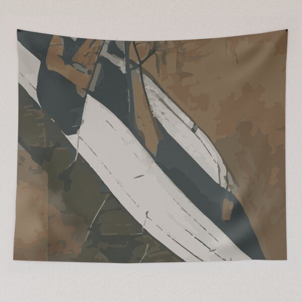 Item preview, The boat - watercolor abstract art designed and sold by SatyaBramha.