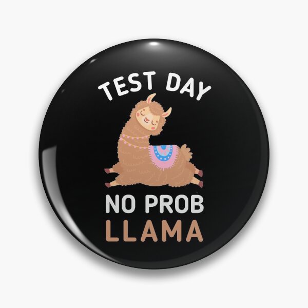 Item preview, Test Day No Prob Llama | Teachers Testing Day Gifts designed and sold by 3colors3.