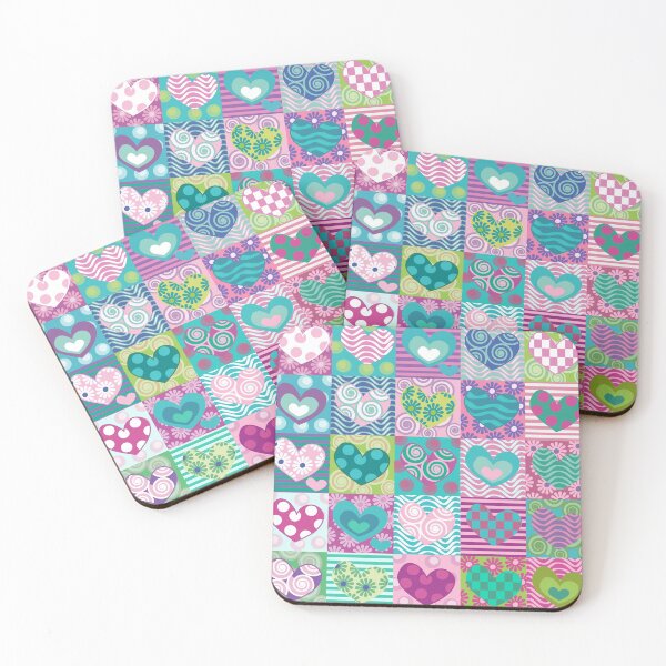 Item preview, Decorated hearts designed and sold by BooPooBeeDooArt.