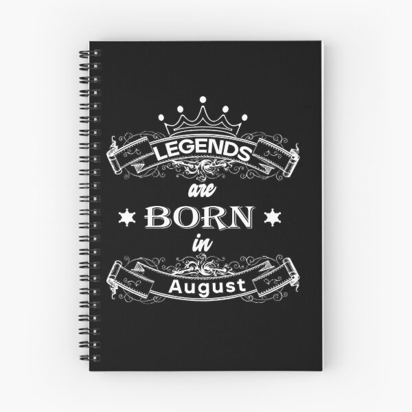 Item preview, Legends are born in August designed and sold by Ashu-Tyagi.