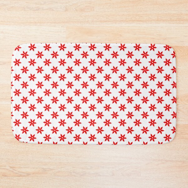 Item preview, Shuriken Pattern (Red, White Background) designed and sold by Pendy777.