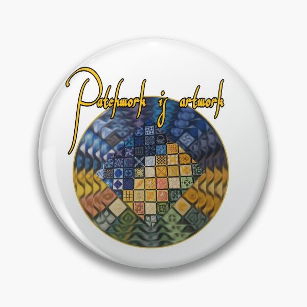 Artikelvorschau, Patchwork is Artwork -Fotodesign mit Schriftzug  entworfen und verkauft von kikidu21.