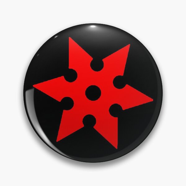 Item preview, Shuriken Pattern (Red, Black Background) designed and sold by Pendy777.