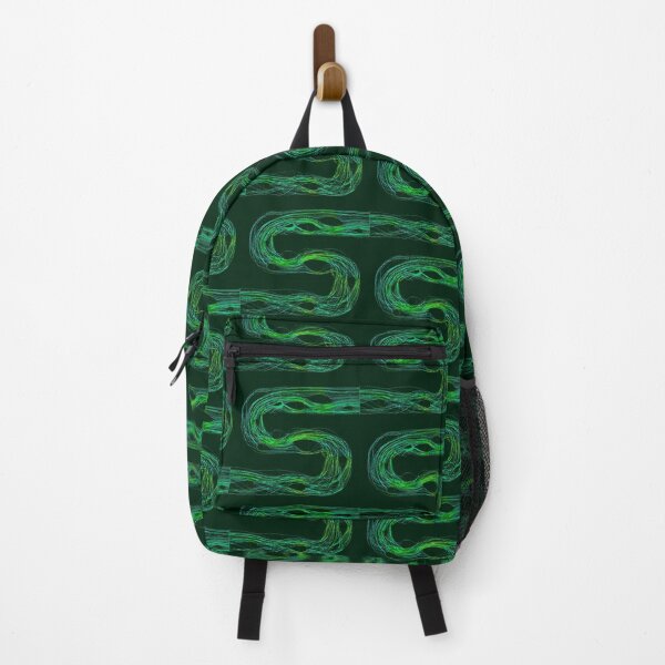 Item preview, Snakes flow in green designed and sold by Steel-Zebra.