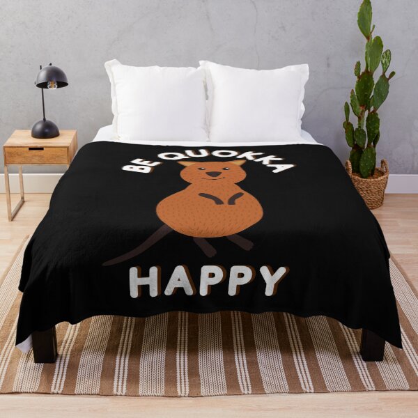 Item preview, Be Quokka Happy - Worlds Happiest Animal designed and sold by CaitU.