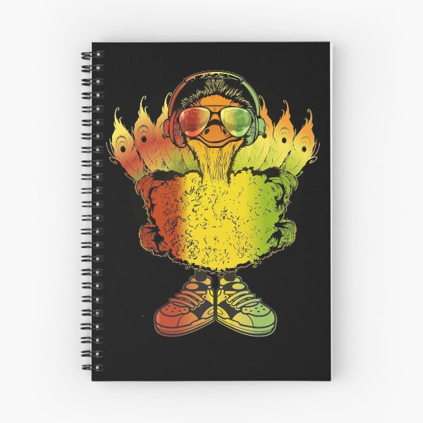 Item preview, Ostrich Africa Savannah Safari Music Gamer Runner Bird Animal designed and sold by brunsch-print.
