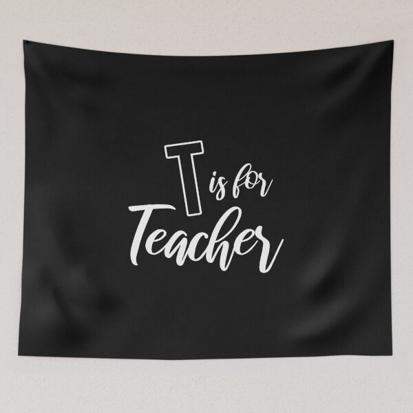 Item preview, T is for Teacher designed and sold by TheBeastNation.