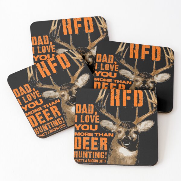 Item preview, Happy Father's Day Deer Hunting Design designed and sold by LifeCrush.
