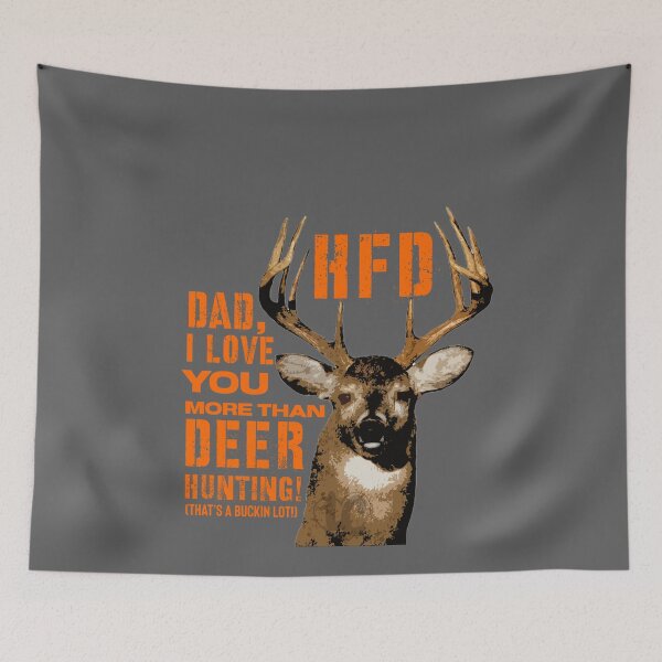 Item preview, Happy Father's Day Deer Hunting Design designed and sold by LifeCrush.