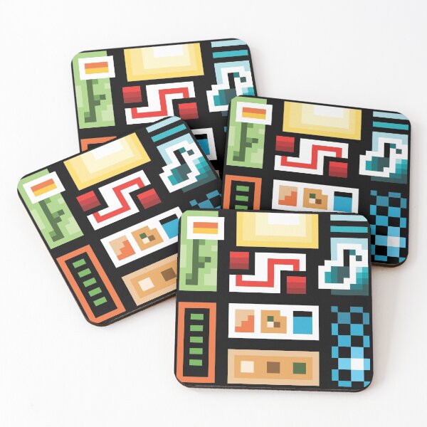 Item preview, A Better Vision - 0030 - Original Abstract Pixel Art designed and sold by pixonpu.
