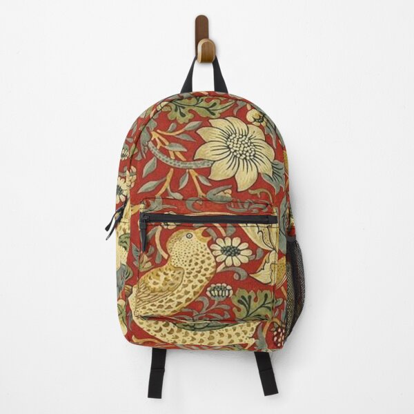 Item preview, William Morris birds floral,red  designed and sold by Vivanne-art.