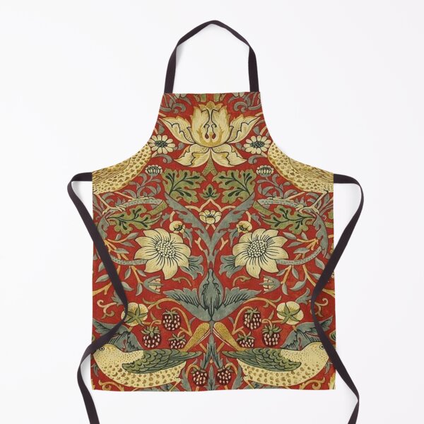 Item preview, William Morris birds floral,red designed and sold by Vivanne-art.