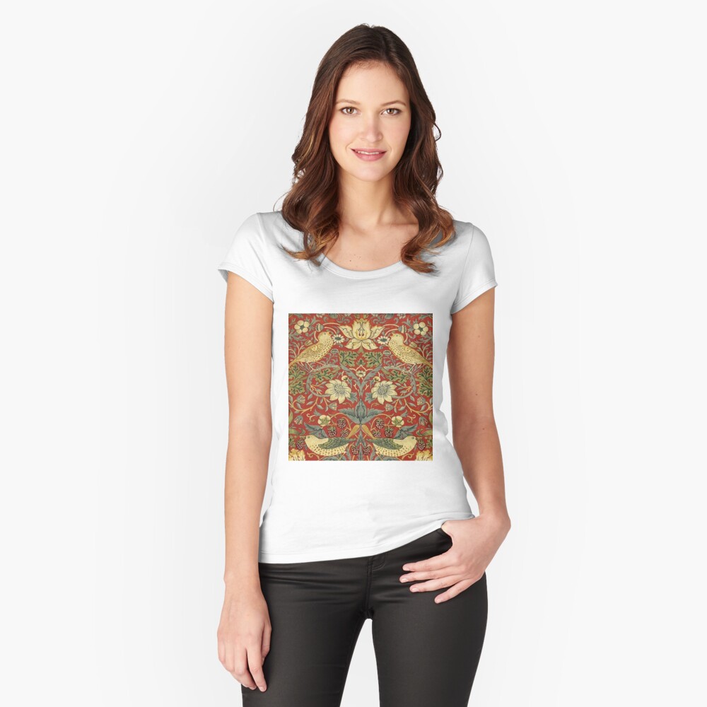 Item preview, Fitted Scoop T-Shirt designed and sold by Vivanne-art.